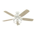 thumbnail image 1 of Hunter 52" Amberlin Indoor Ceiling Fan with LED Light and Pull Chain, 1 of 10