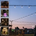 thumbnail image 6 of EcoScapes 24’ LED Color-Changing Café String Lights 12 bulbs, 6 of 7