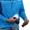 thumbnail image 7 of Habit Men's Long Sleeve 50+ UPF Fishing Shirt, 7 of 8