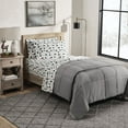 thumbnail interactive-video image 1 of Member's Mark Flannel Sheet Set, Assorted Sizes, 1 of 4
