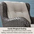thumbnail image 3 of Member's Mark Heritage Deep Seating Set with Sunbrella Fabric, 6pc, 3 of 5