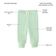 thumbnail image 4 of Member's Mark Baby 3-Pack Organic Cotton Rib Pant, 4 of 7