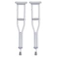 thumbnail image 4 of Medline Youth Aluminum  Crutches, 4’6”–5’2” Tall, 300 lb Capacity, One Pair, 4 of 4