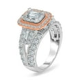 thumbnail image 2 of 1.95 CT. T.W. Emerald Cut Halo Diamond Ring in 14K Gold, 2 of 5