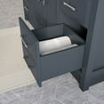 thumbnail image 8 of Studio Bathe Calais 60-inch Bathroom Vanity With Engineered Stone Countertop, 8 of 9