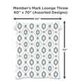 thumbnail image 6 of Member's Mark Holiday Lounge Throw, 60" x 70", 6 of 7