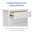 thumbnail image 4 of Delta Children Perry 3 Drawer Dresser with Changing Top and Interlocking Drawers, Choose Color, 4 of 14