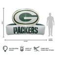 thumbnail image 4 of Logo Brands Green Bay Packers Pre-Lit 7’x10’ Team Inflatable, 4 of 6