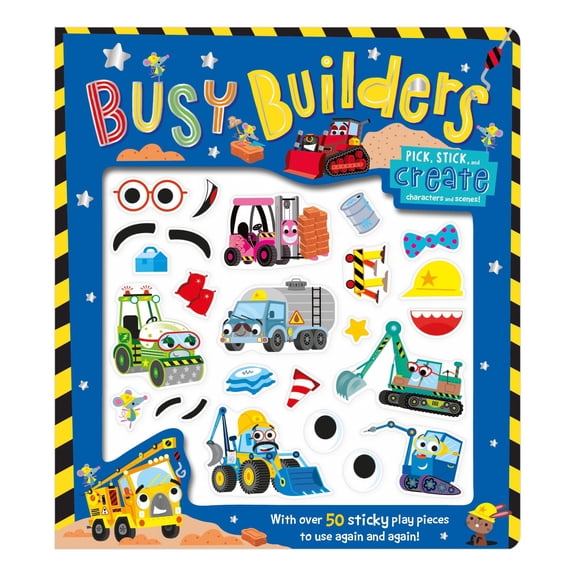 Busy Builders by Alexandra Robinson, Board Book