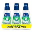 thumbnail image 1 of Crest Advantage Clean Breath Mouthwash, Spearmint, 33.8 fl. oz., 3 pk., 1 of 6