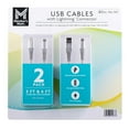 thumbnail image 1 of Member's Mark Apple USB Lightning 3ft and 6ft Cables (2 pk.), 1 of 7