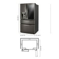 thumbnail image 5 of LG 23 cu. ft. Counter Depth Refrigerator with Instaview, 5 of 8