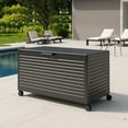 thumbnail image 3 of Mirador 175 Gal. Aluminum Wheeled Storage Box, 3 of 9