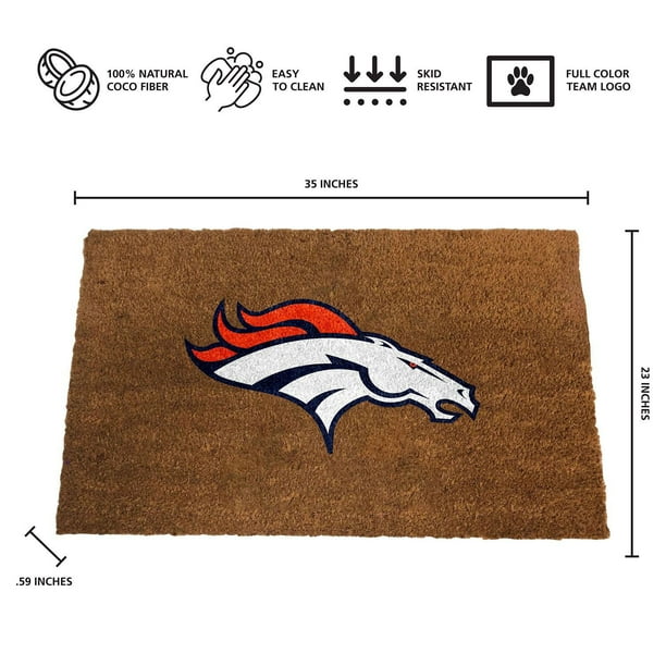 Logo Brands Denver Broncos Doormat - Samsclub.com