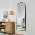 thumbnail image 2 of Member's Mark 22" x 67" Metal Arch Floor Easel Mirror, Black or Brass, 2 of 8