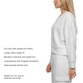 thumbnail image 3 of Express Women's V-Neck Pullover Sweatshirt, 3 of 6
