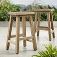 thumbnail image 1 of Member's Mark Charleston Bar-Height Premium Cedar Stools, Set of 2, 1 of 5