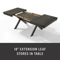 thumbnail image 3 of Crosley Furniture Hayden 9-Piece Dining Set, Slate, 3 of 14