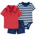 thumbnail image 1 of Carter's Baby Boys 3-Piece Outfit Set, 1 of 11