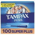 thumbnail image 1 of Tampax Pearl Super Plus, LeakGuard Protection, 50 ct., 2 pk., 1 of 9