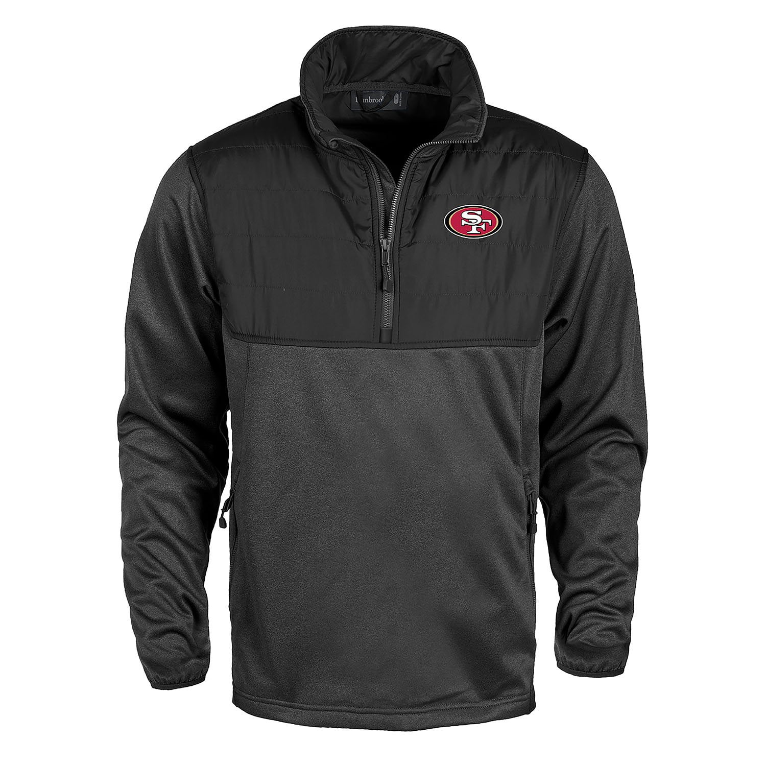 San Francisco 49ers Adult Quarter-Zip Pullover Jacket - Samsclub.com
