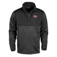 thumbnail image 1 of San Francisco 49ers Adult Quarter-Zip Pullover Jacket, 1 of 3