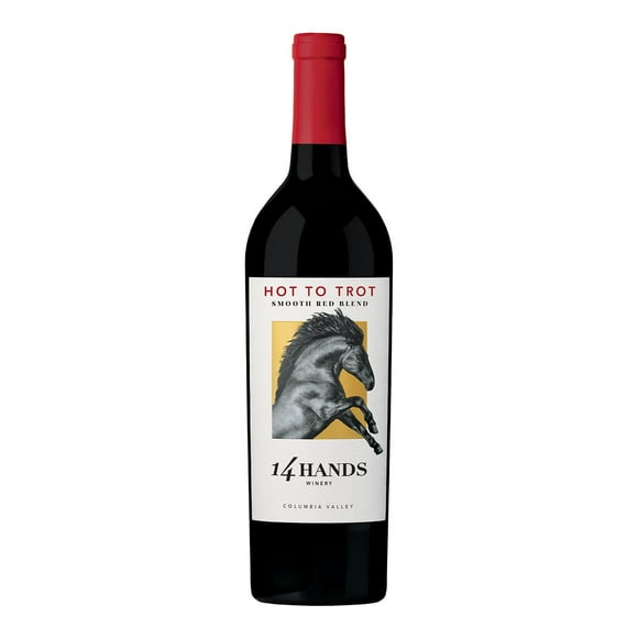 14 Hands Hot to Trot Red Blend Wine, 750 ml