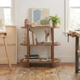 thumbnail image 2 of Bower Home Modern 60" Wood Bookcase, 2 of 8