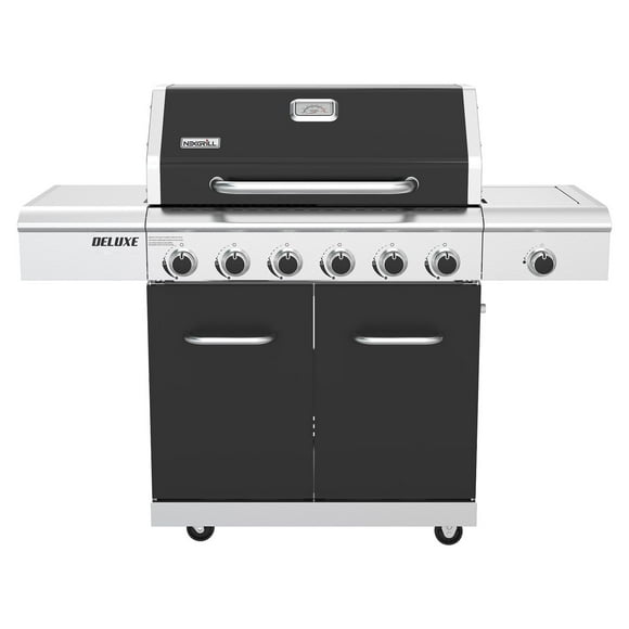 Nexgrill 6-Burner Dual Fuel Gas Grill with Sear Burner