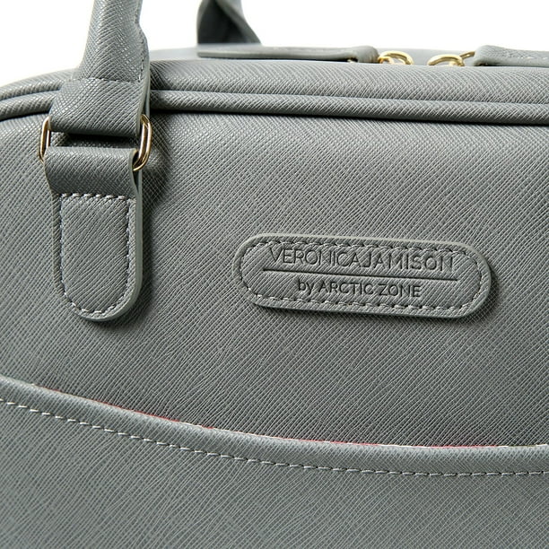 Veronica Jamison Hampton Faux Leather Lunch Tote by Arctic Zone
