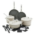 thumbnail image 1 of GreenPan 14-Piece GP5 Hand Anodized Ceramic Nonstick Cookware Set, 1 of 11