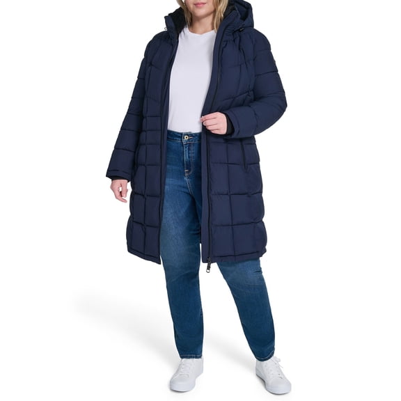 DKNY Women's Long Puffer