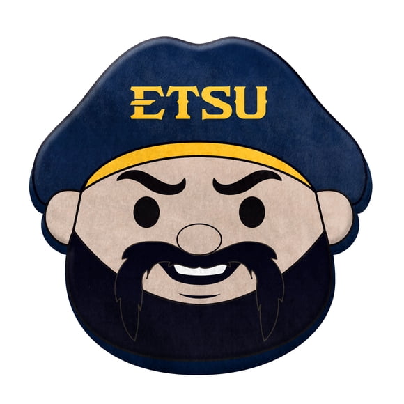 Logo Brands ETSU Buccaneers Puff Pillow