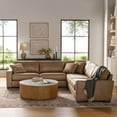 thumbnail image 1 of Member's Mark Harrison Leather Sectional, 1 of 9