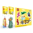 thumbnail image 1 of LEGO Hot Dog & Lady Liberty Keychain Lights + Space Sticker, 1 of 6