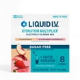 thumbnail image 1 of Liquid I.V. Hydration Multiplier Sugar-Free Electrolyte Powder Variety Pack, White Peach and Strawberry Watermelon, 30 pk., 1 of 10