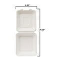 thumbnail image 2 of Earth Table Compostable Standard Paper Take-Out Container, 1-Compartment, 50 ct., 2 of 4
