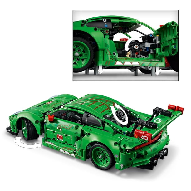 LEGO Technic Porsche 911 GT3 R REXY AO Racing Car Building Set