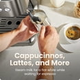 thumbnail image 6 of Chefman Crema Deluxe Double-Boiler Espresso Machine with Coffee Grinder, 6 of 8