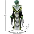 thumbnail image 5 of Member's Mark 8.5' Pre-Lit Animated Alien, 5 of 5