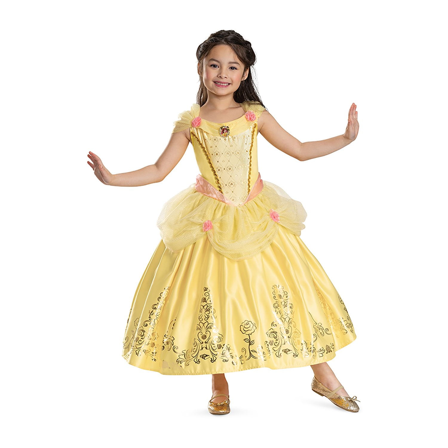 Disney Princess Belle Kids Premium Costume Gown - Samsclub.com