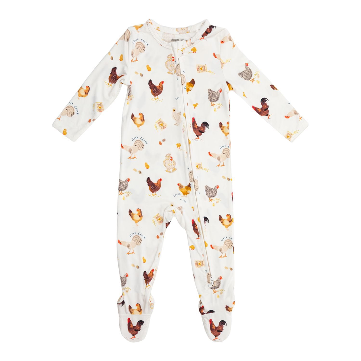♡BABY♡ Angel Dear Baby Girls 2-Way Zipper Footie - Samsclub.com