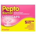 thumbnail image 1 of Pepto Bismol Liquicaps, Relief for Upset Stomach and Diarrhea (48 ct.), 1 of 8