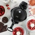 thumbnail image 3 of Dash Ceramic Nonstick Flip Belgian Waffle Maker, 3 of 7