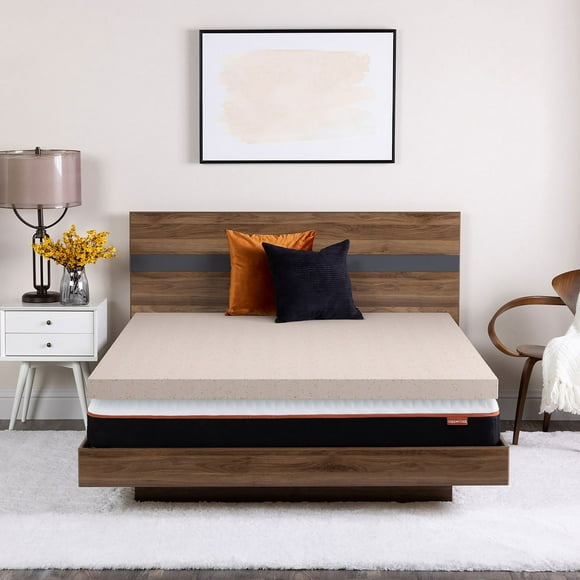 CopperCool 3" Memory Foam Mattress Topper, Assorted Sizes