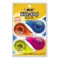 thumbnail image 1 of BIC Wite-Out EZ Correct Correction Tape, Non-Refillable, 1/6" x 400", 4pk., 1 of 3