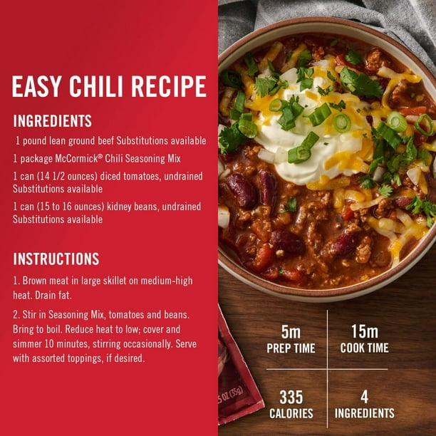 McCormick Chili Original Seasoning Mix