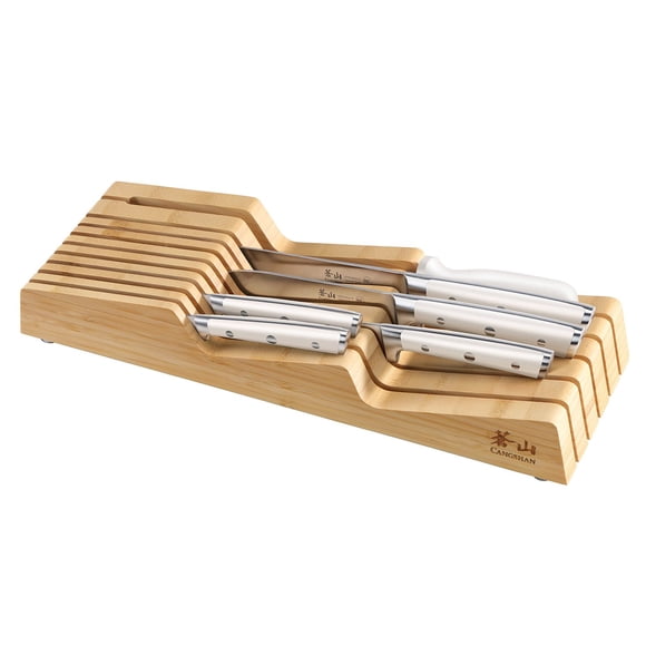 Cangshan Elko 7-Piece In-Drawer Forged German Steel Knife Set