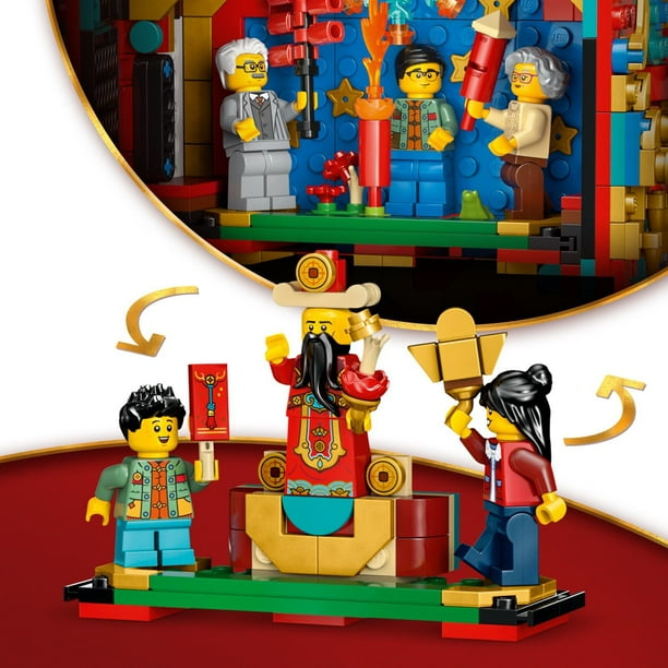 LEGO Spring Festival Fortune Firecracker Building Set, 1039 pc
