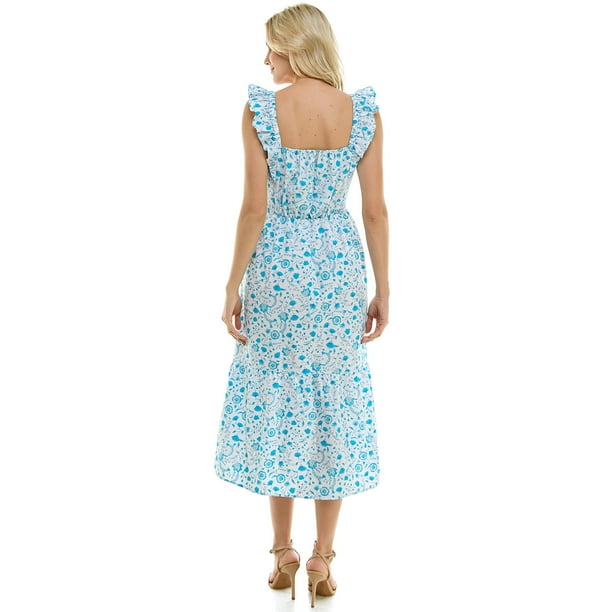 Draper James Women's Ruffle Sleeve Dress - Samsclub.com